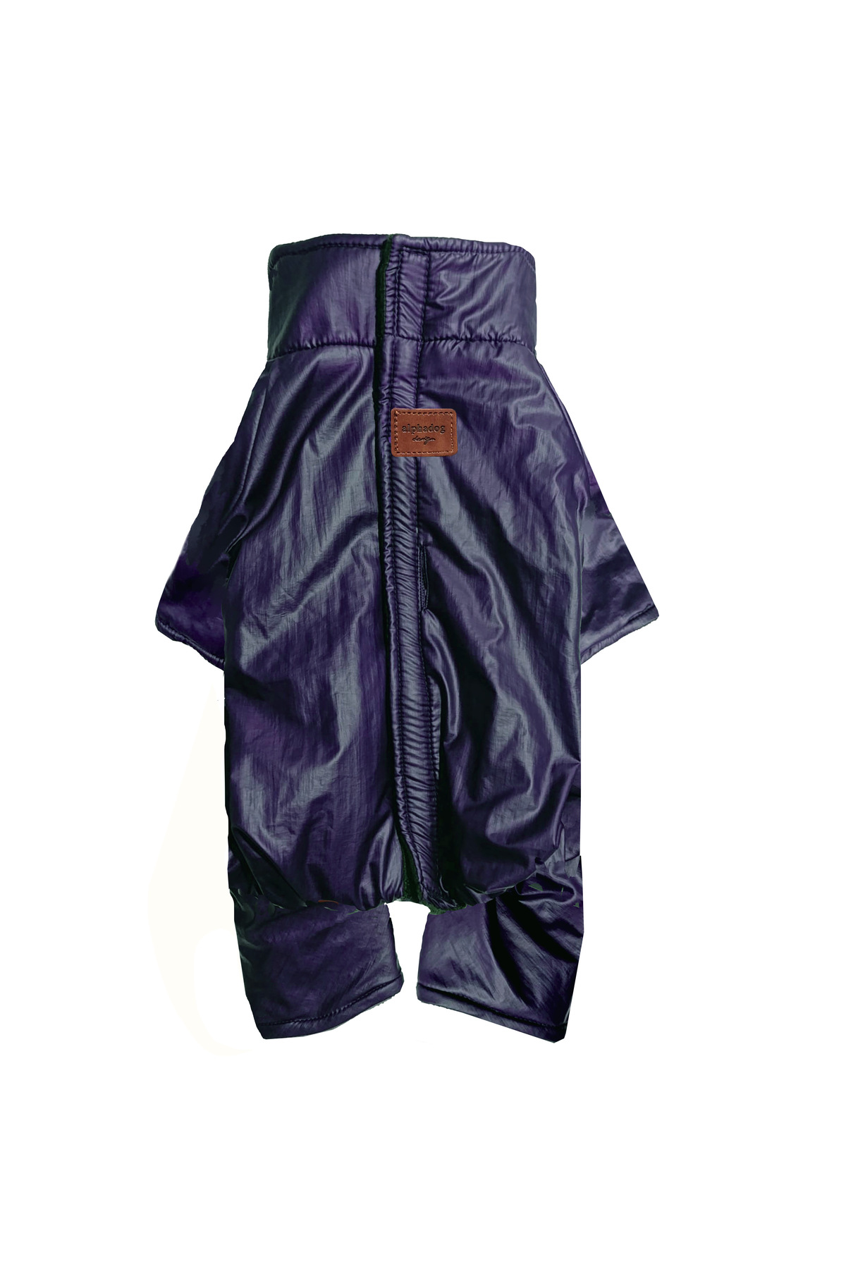 بارانی سگ با پوشش چهار پا آلفاداگ دیزاین آلفاداک دیزاین Alphadog Design مدل Coverall Leather سرمه‌ای
