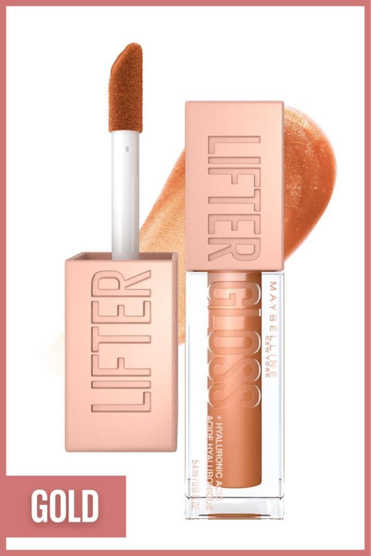 ریمل براق کننده لب با هیالورونیک اسید - 019 Gold میبلین Maybelline