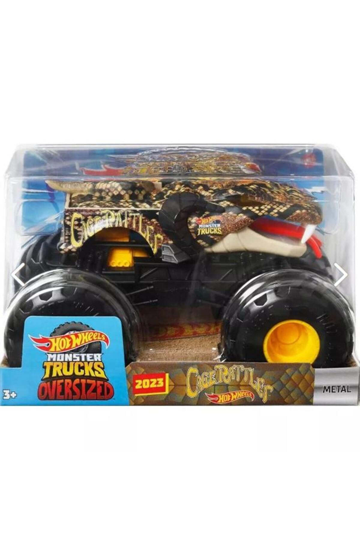 ماشین اسباب بازی کامیون های هیولا 1:24 اتومبیل FYJ83 HKM47 هات ویلز اورجینال HOT WHEELS