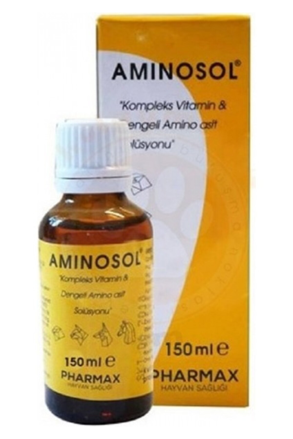 مکمل ویتامین و آمینواسید گربه و سگ Aminosol، ۱۵۰ میلی‌لیتر