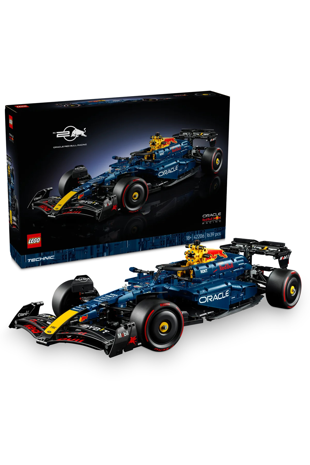 لگو و اسباب بازی های ساخت محور ® TECHNIC ORACLE RED BULL RACING RB20 F1 CAR 42206 18+ RACE MODEL ست ساختمان 1639P اورجینال LEGO
