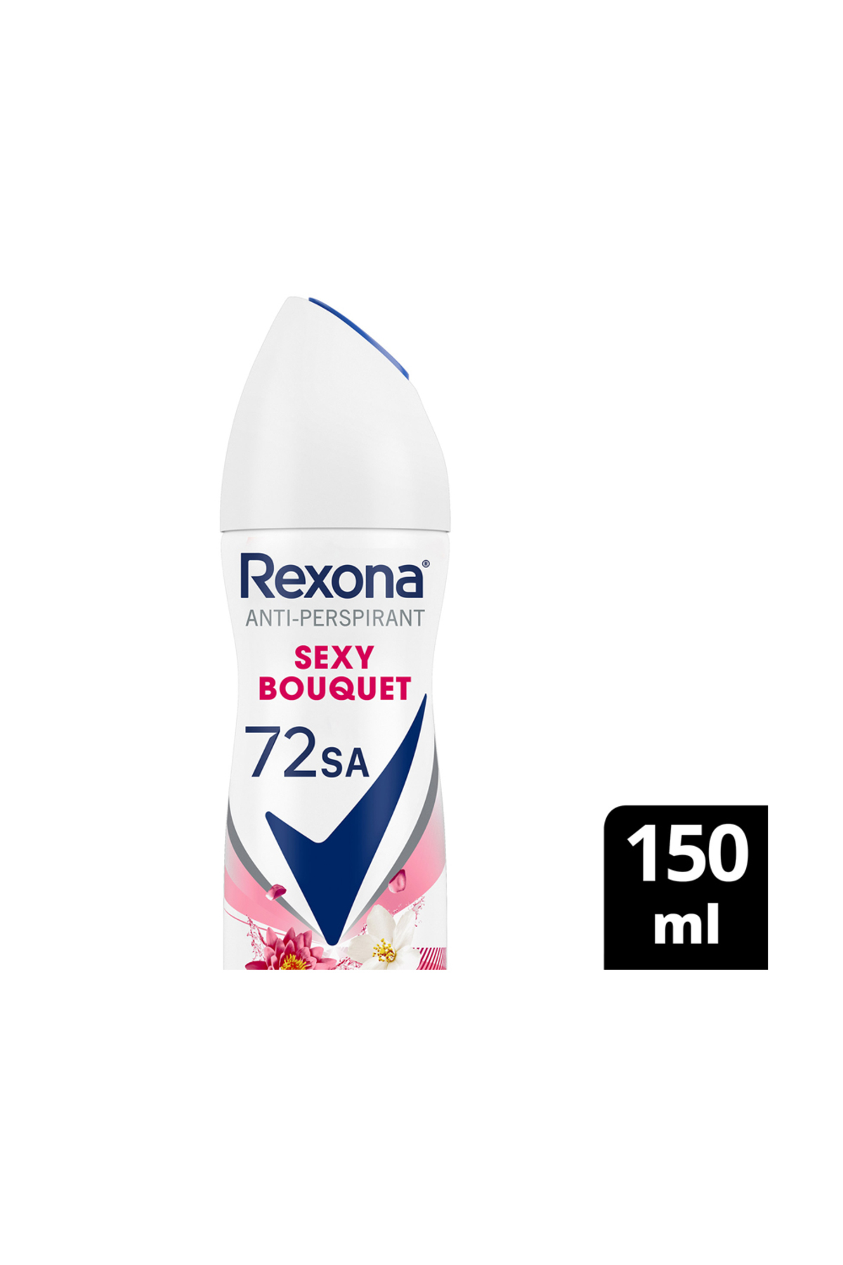 دئودورانت زنانه مدل Sexy حجم 150 میلی لیتر رکسونا Rexona
