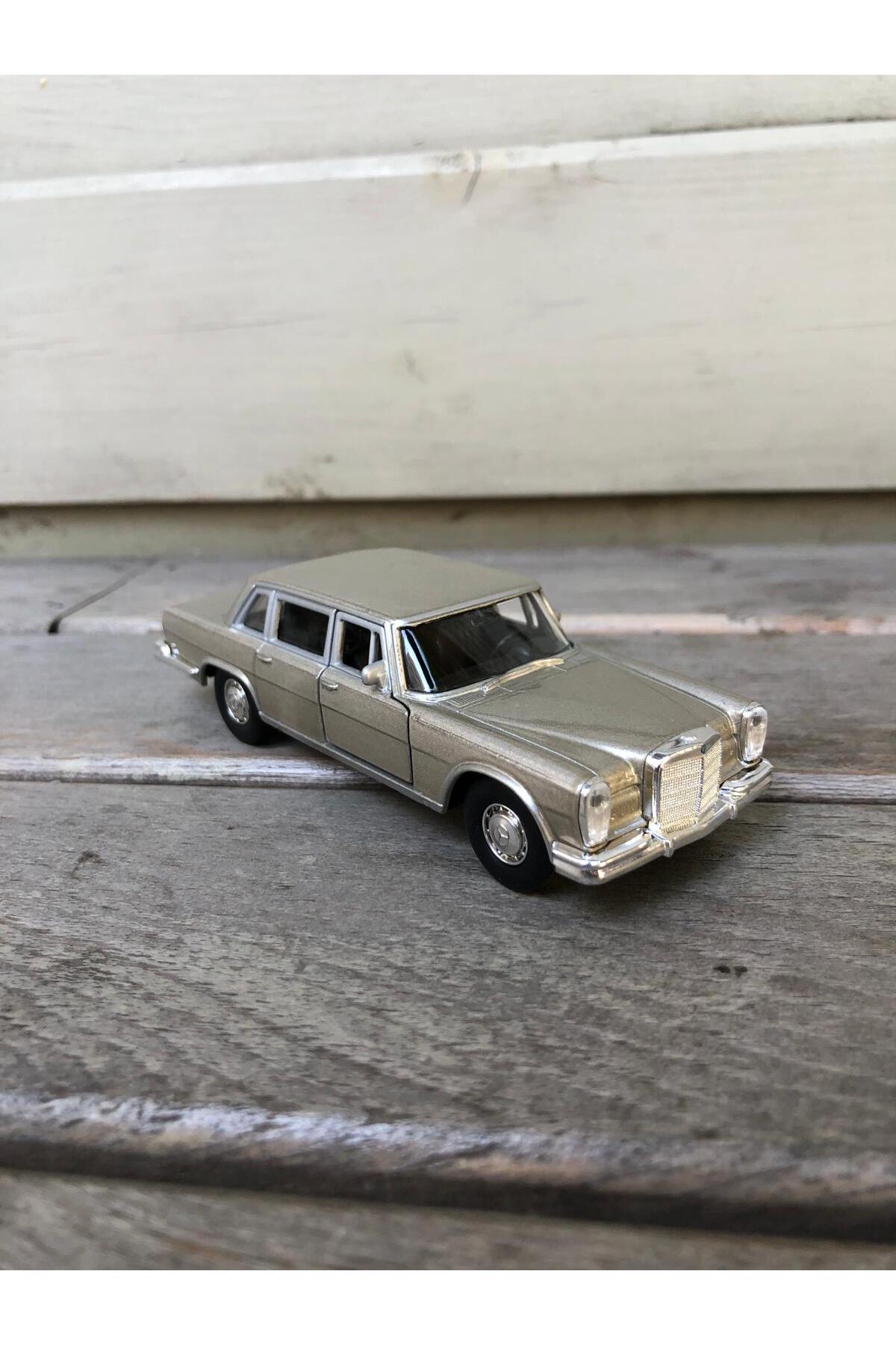 مدل خودرو WELLY 1963 MERCEDES BENZ 600 DIECAST METAL CAR MODEL TOY PULL DROP 12 CM اورجینال scntoys