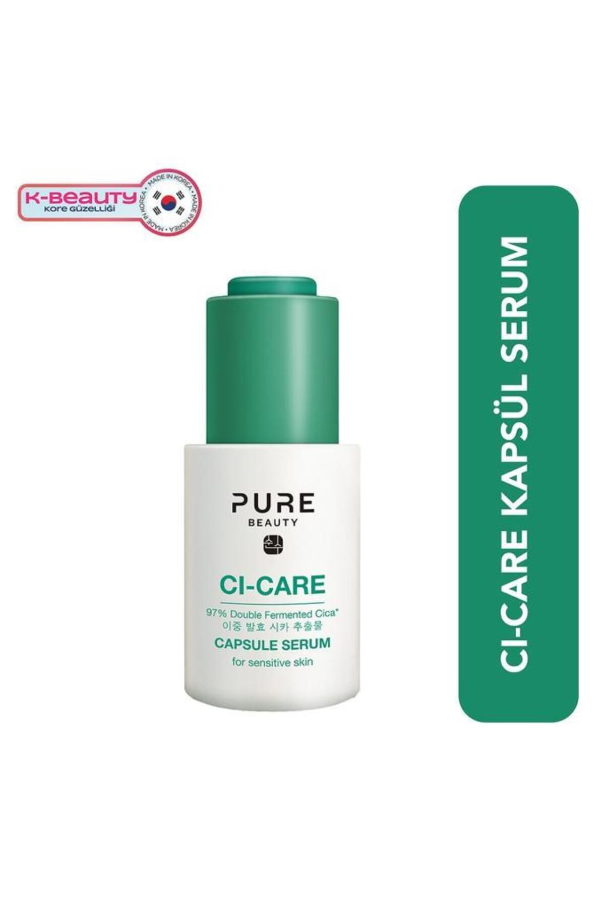 سرم کپسولی صورت پیور بیوتی PURE BEAUTY Ci-Care، ۳۰ میلی‌لیتر