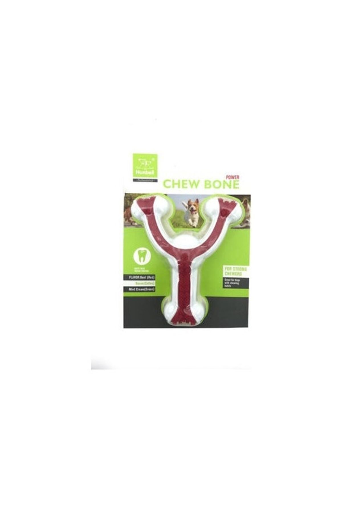 اسباب‌بازی سگ طرح استخوان چنگالی سایز M نونبل Nunbell مدل KO.57126 چندرنگ