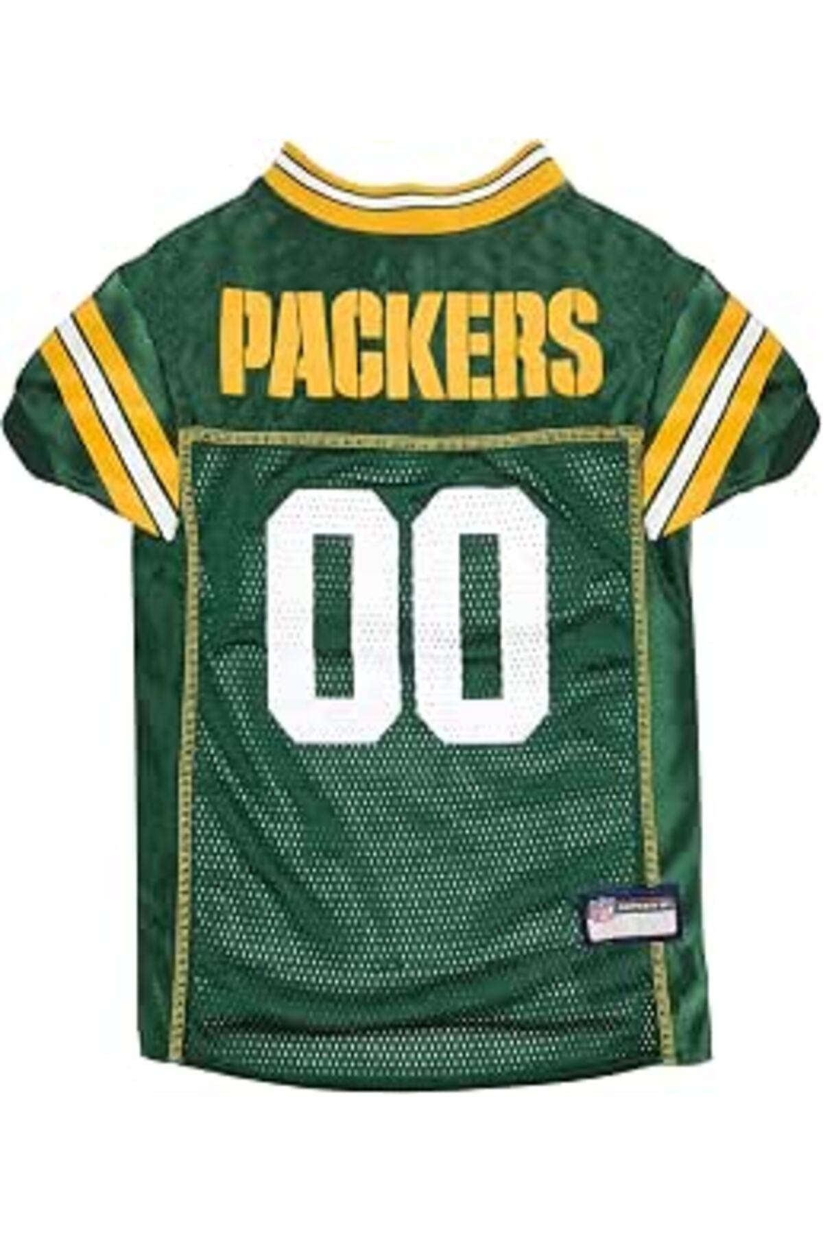 پیراهن سگ پتس فرست Pets First، طرح NFL Green Bay Packers، چندرنگ، سایز XX-Large