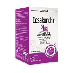 مکمل غذایی اورزاکس Orzax Cosakondrin Plus با کلاژن نوع ۲، ۶۰ قرص