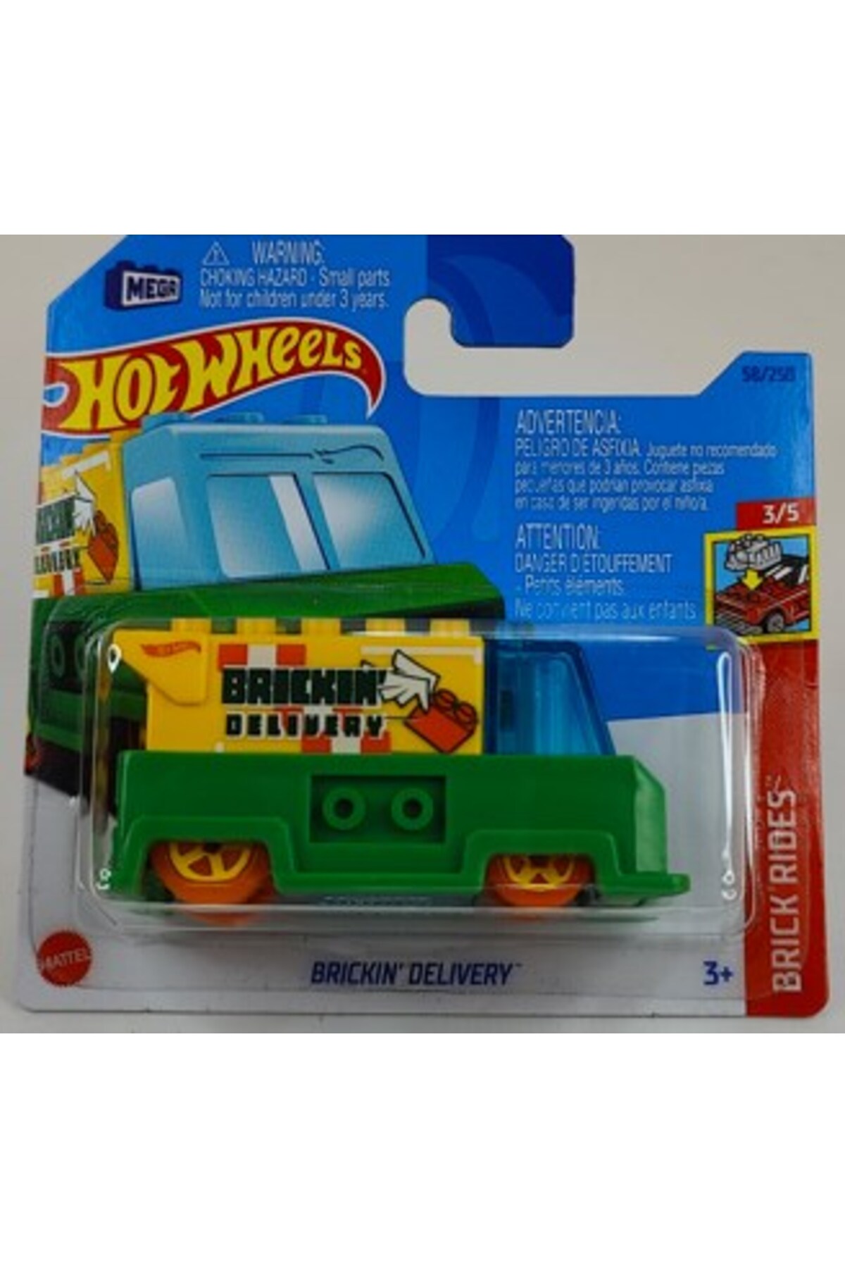 ماشین اسباب بازی تحویل آجر HKG31 هات ویلز اورجینال HOT WHEELS
