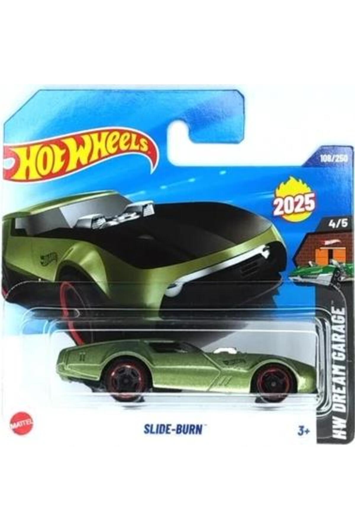 ماشین اسباب بازی چرخ دستی های تکی SLIDE BURN HYX84 گاراژ رویایی از ترکیه HOT WHEELS