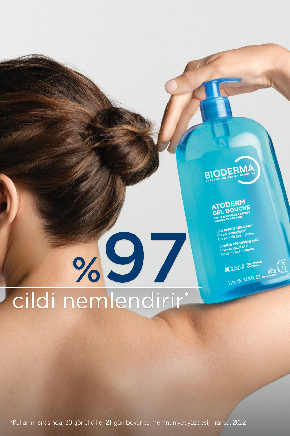 شامپو بدن مدل Atoderm با حجم 1 لیتر بایودرما Bioderma