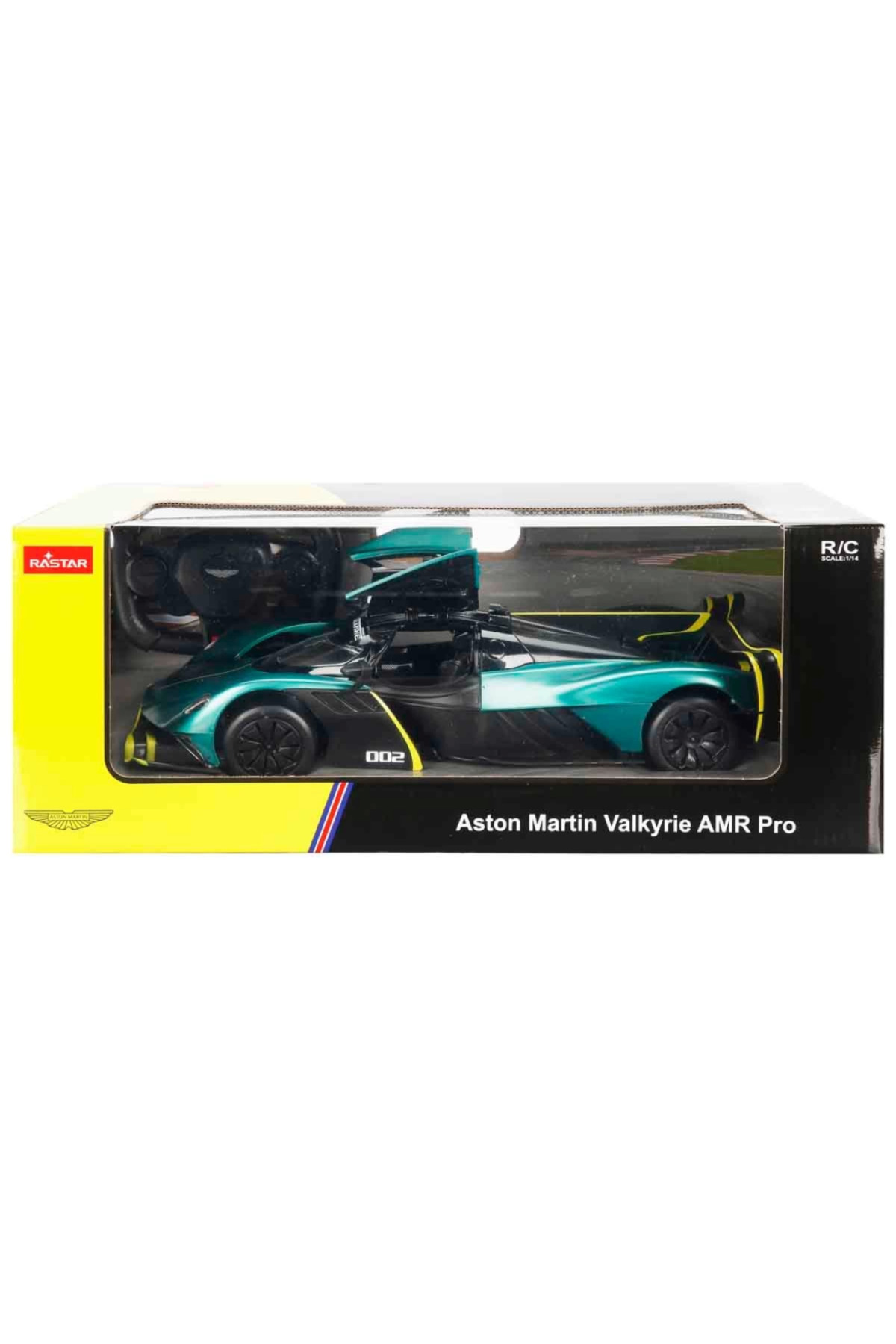مدل خودرو ماشین کنترل نور NESSIWORLD RATAR 1 14 F ASTON MARTIN VALKYRIE AMR PRO 2.4GHZ اورجینال NW NessiWorld