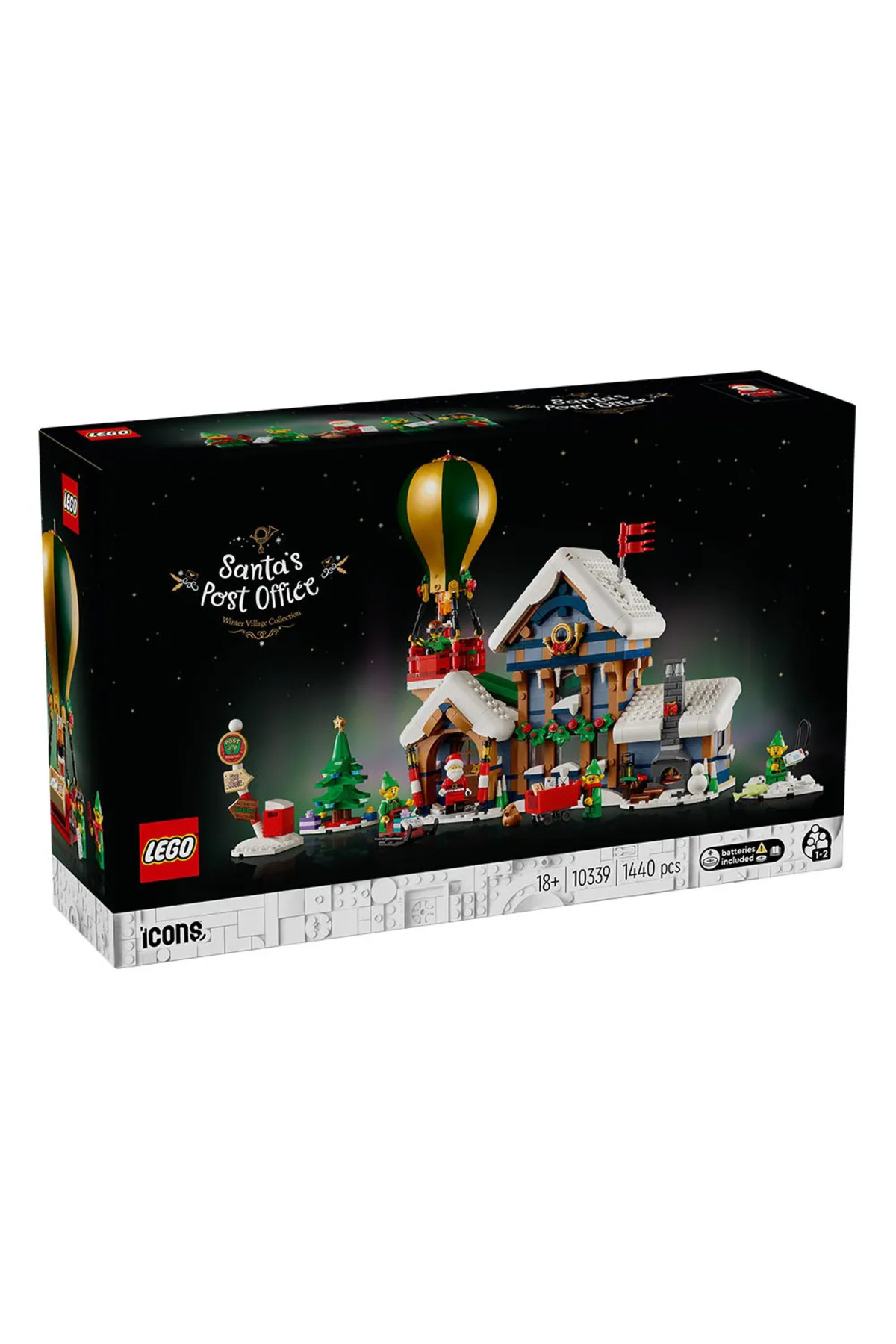 لگو و اسباب بازی های ساخت محور 10339 LEGO® ICONS اداره پست بابانوئل اورجینال LEGO