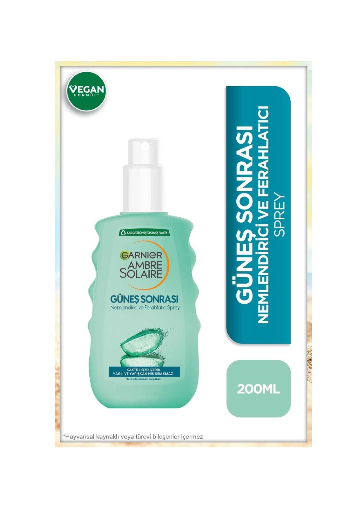 Garnier مرطوب کننده پس از آفتاب امبر سولر اسپری 200 میلی لیتر