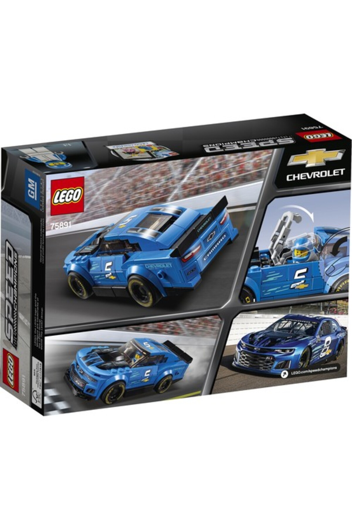 لگو و اسباب بازی های ساخت محور ماشین مسابقه اسپید قهرمانان 75891 شورلت کامارو ZL1 از ترکیه LEGO
