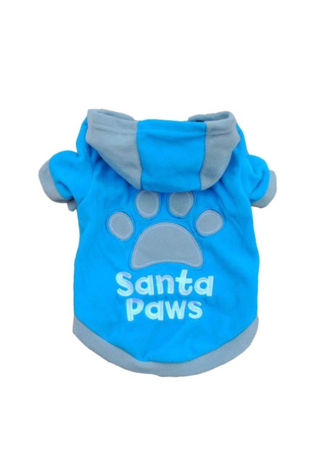 لباس پلار حیوانات خانگی طرح Santa Paws پت استایل Pet Style، آبی