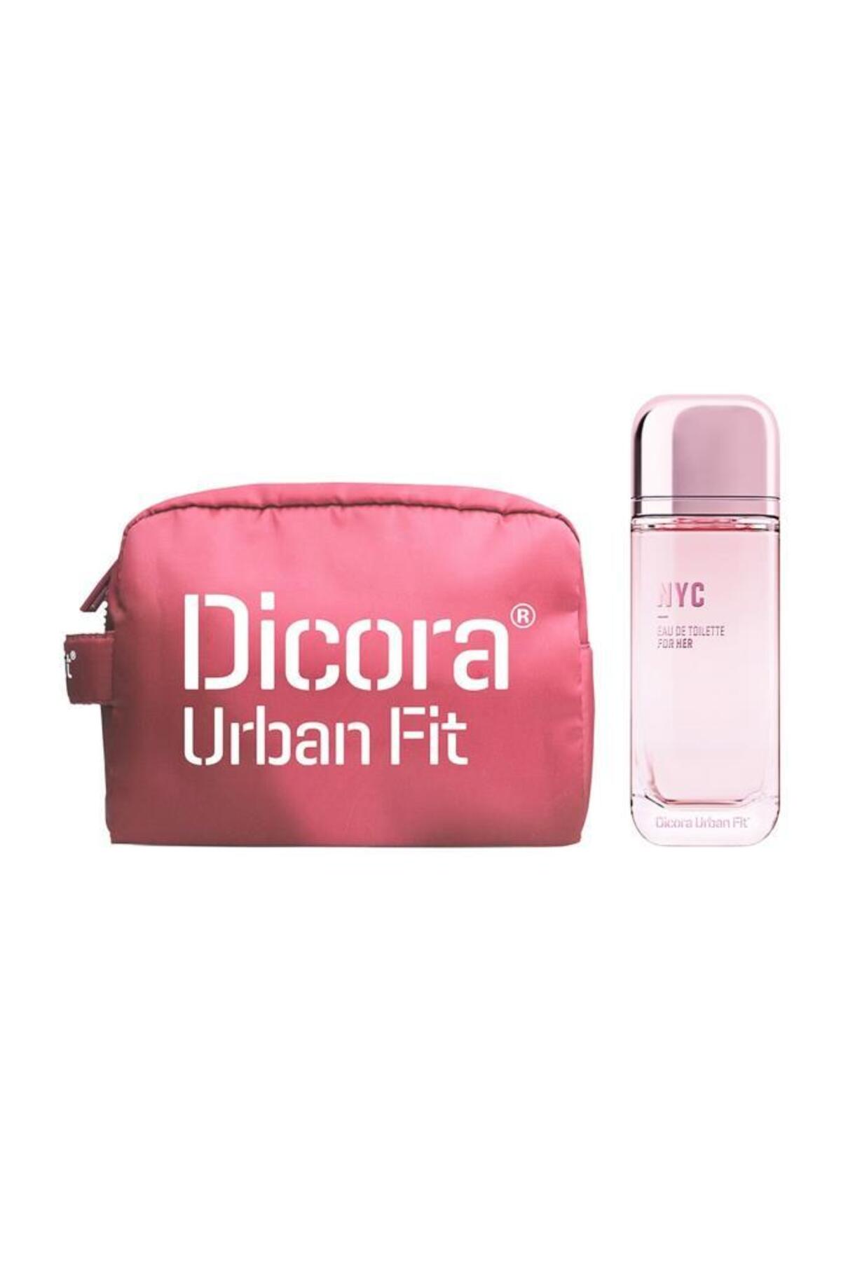 ادو تویلت زنانه Fit NYC دی‌کورا اوربان فیت DICORA URBAN FIT، ۱۵۰ میلی‌لیتر همراه کیف