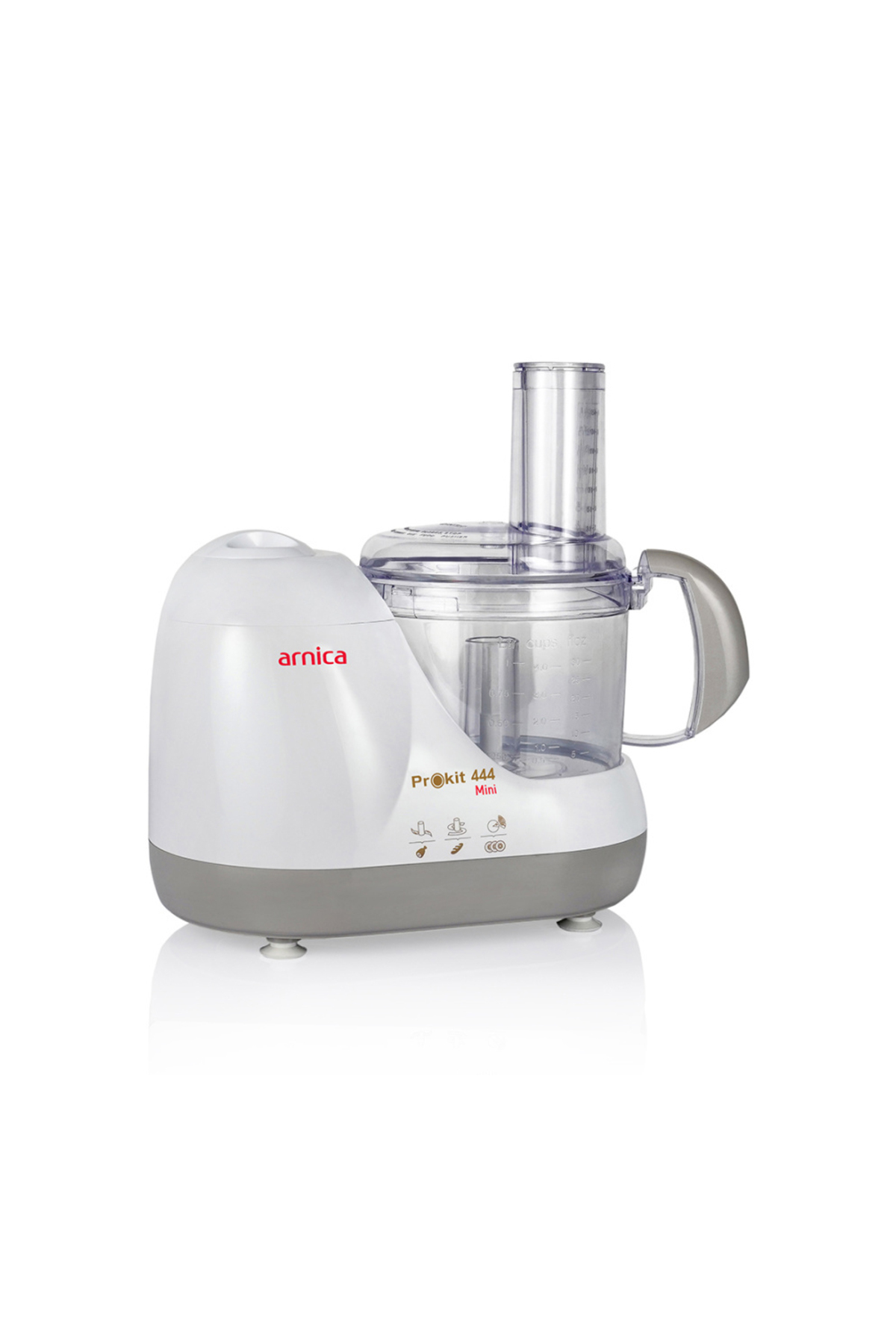 خردکن و غذا ساز غذاساز PROKIT 444 MINI GH21030 سفید اورجینال Arnica