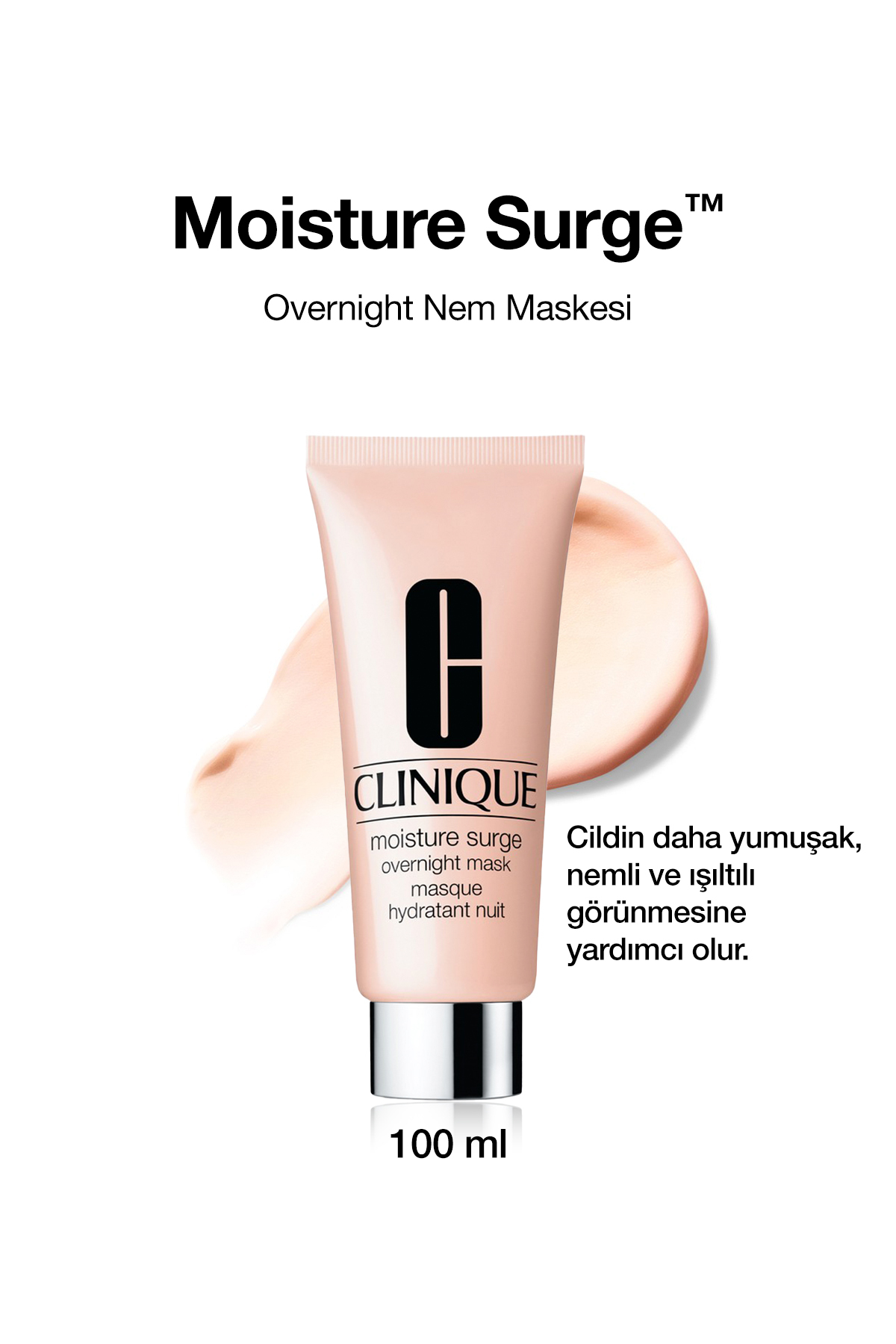 Clinique ماسک شبانه مرطوب کننده ماسک شبانه مرطوب کننده Surge Overnight 75 میلی لیتر