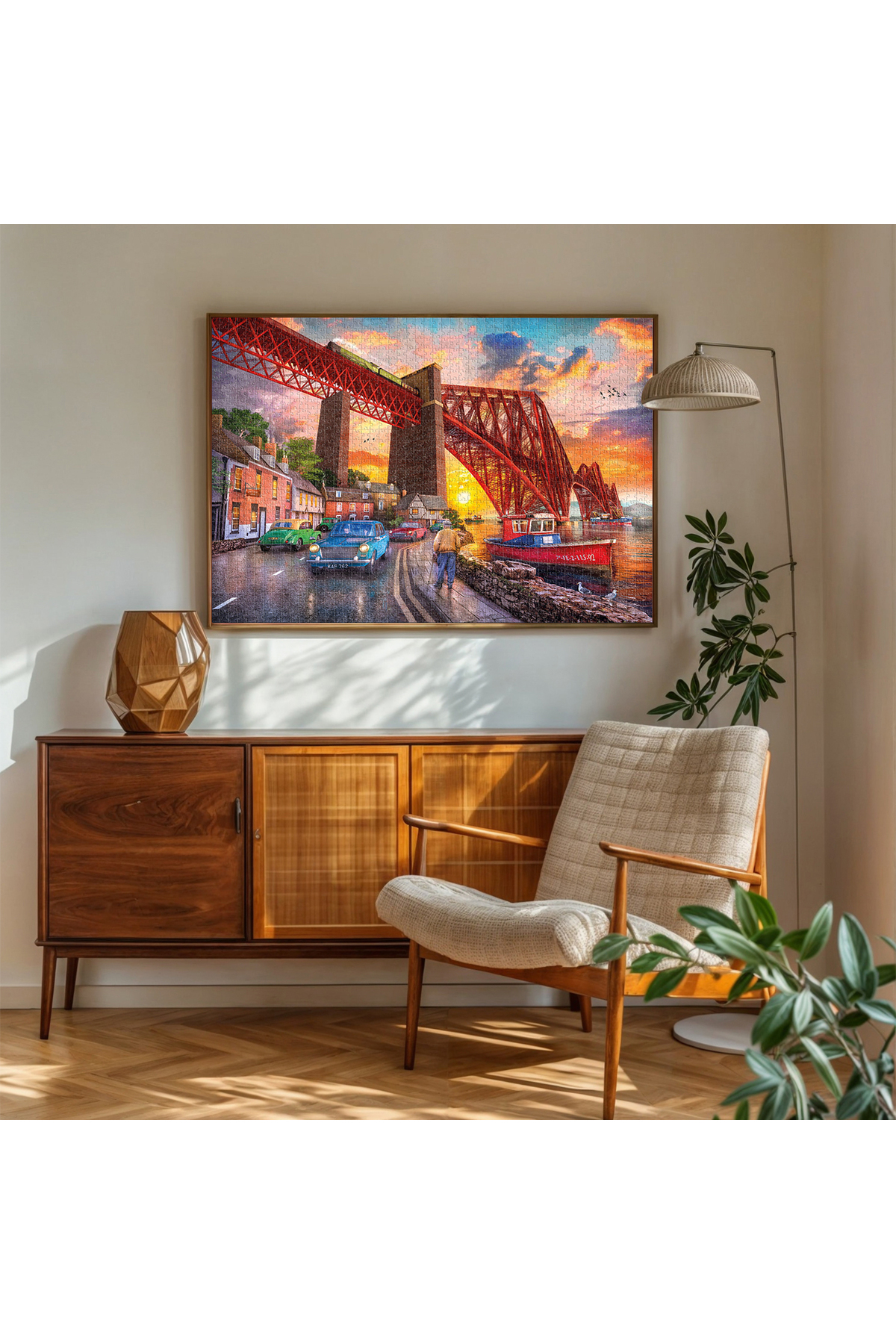 پازل پل چهارم در قطعه SUNSET 1500 اورجینال Ks Games