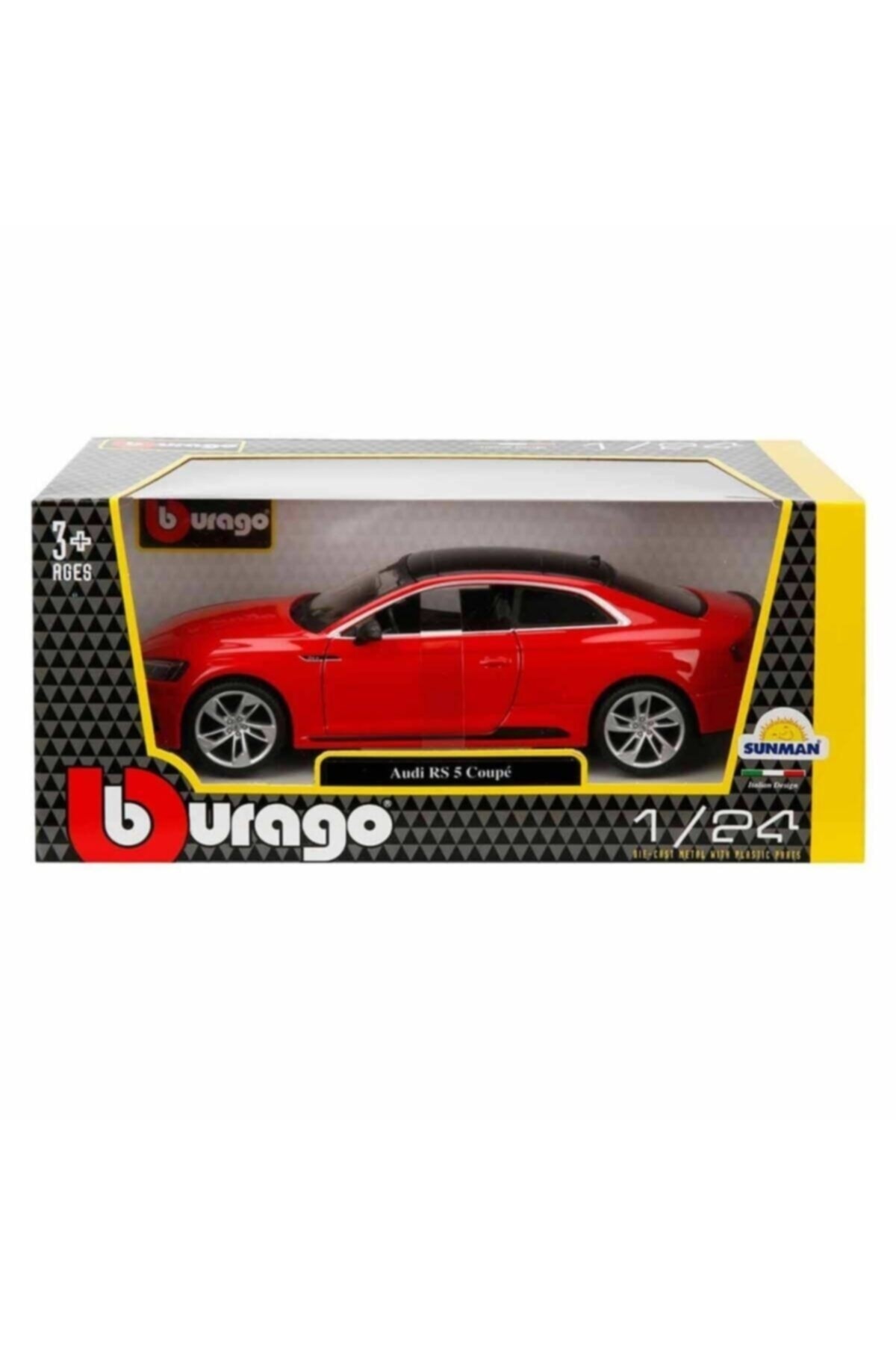 مدل خودرو آئودی RS5 1:24 مقیاس ماشین DIECAST اورجینال Burago