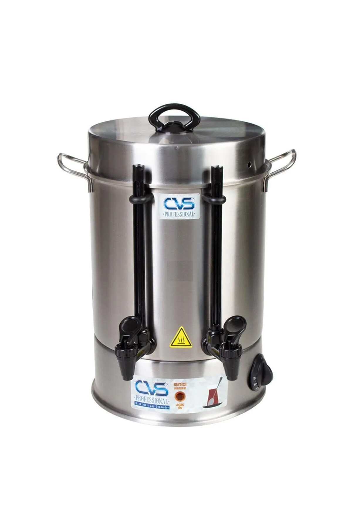 چای ساز دستگاه فروش حرفه ای DN 91106 سماور بزرگ برقی 60 لیوان اورجینال CVS