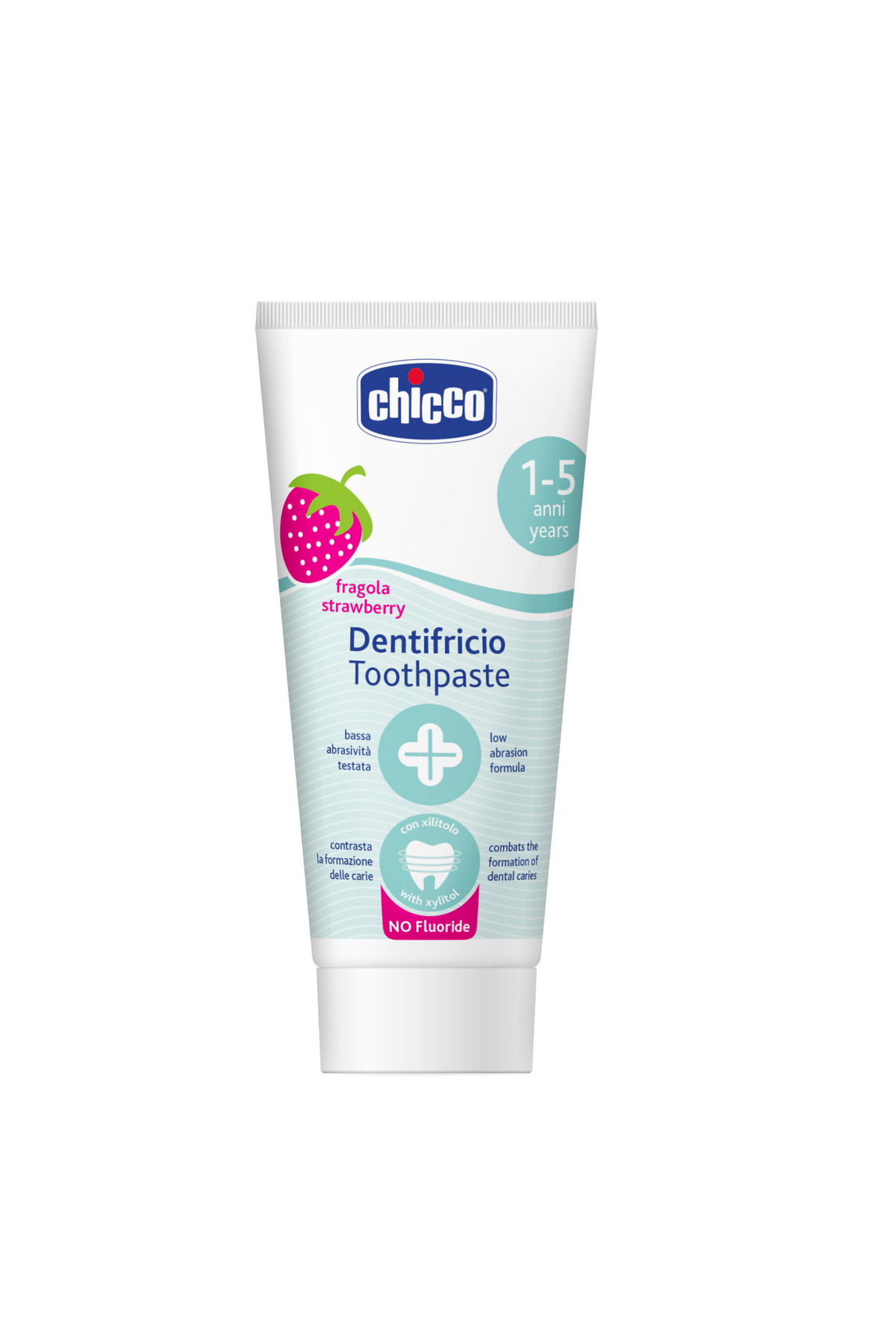 خمیردندان خمیر دندان توت فرنگی 12 ماهه 50 میلی لیتری Chicco