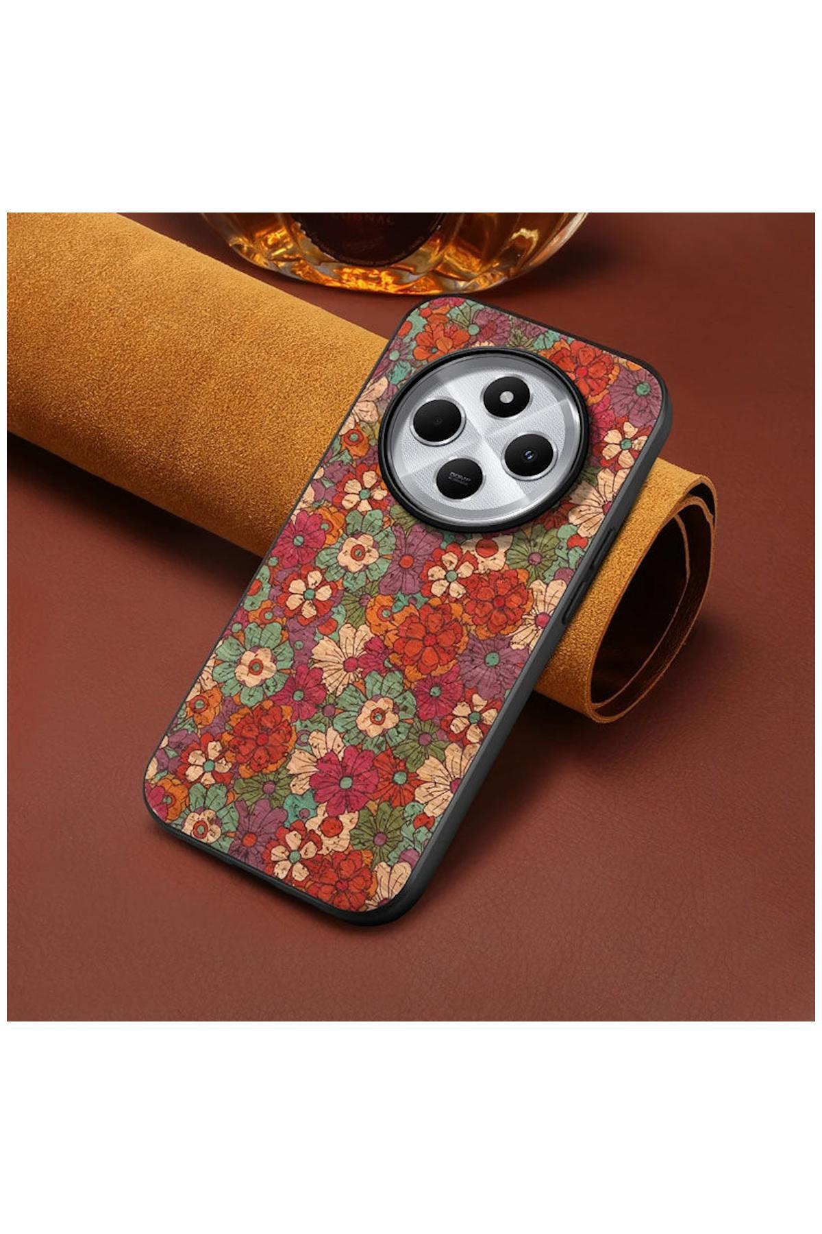 کاور و قاب محافظ شیائومی REDMI 14C سازگار با مدل کیف پارچه‌ای ZEBANA VINTAGE 1 اورجینال Zebana