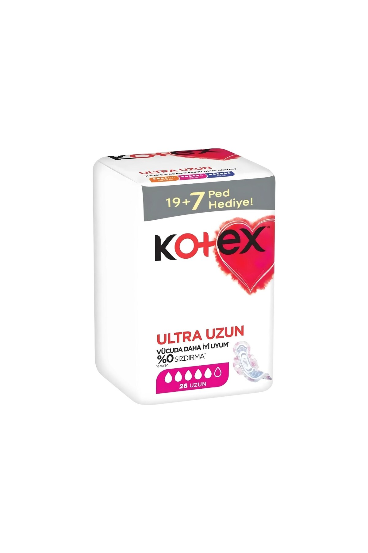 نوار بهداشتی فوق العاده بلند ۲۶ عددی مناسب بانوان کوتاکس Kotex