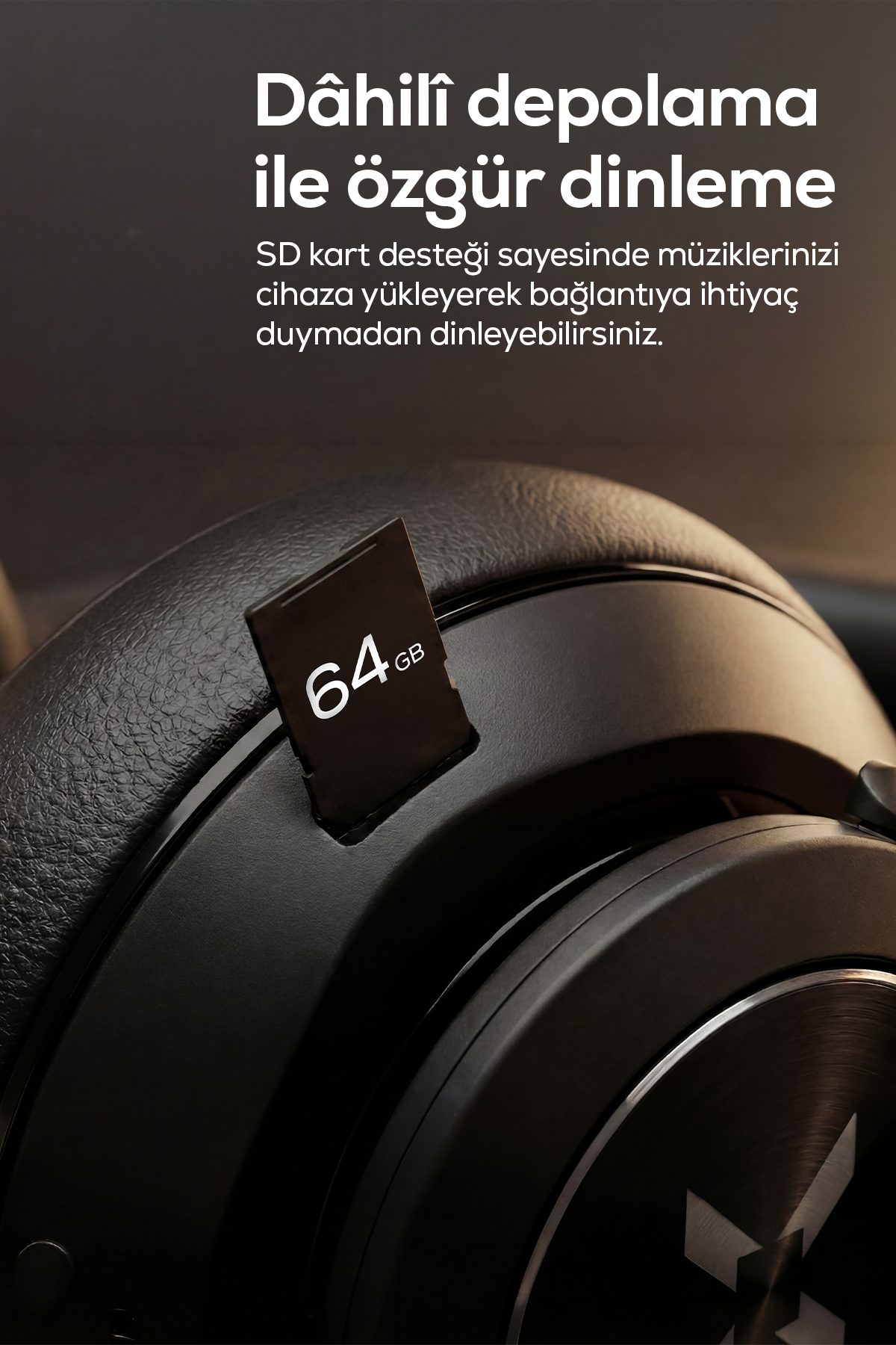 هدفون بلوتوثی روگوشی زنون اسمارت Xenon Smart X6721، مشکی، 2in1 با قابلیت تبدیل به اسپیکر