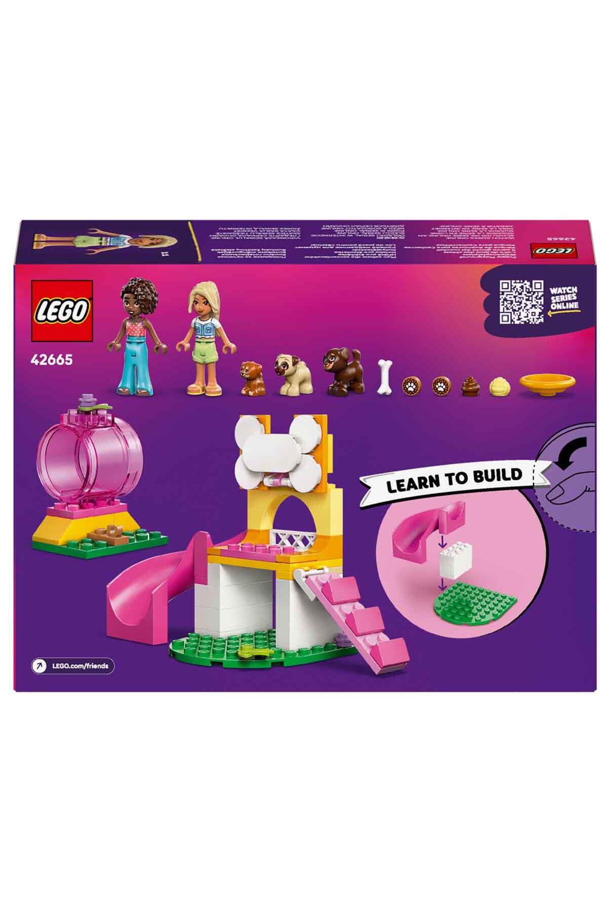 لگو FRIENDS BABY DOG PLAYGROUND 42665 خلاق برای کودکان 4 سال بالاتر اورجینال LEGO