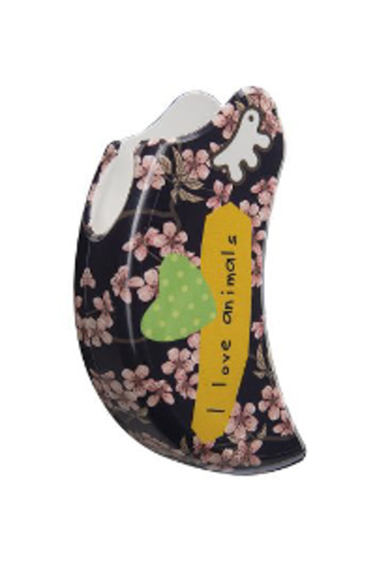 قلاده اتوماتیک سگ فرپلاست Ferplast Amigo Mini مدل KT.06156 با کاور قابل‌تعویض Love، زرد
