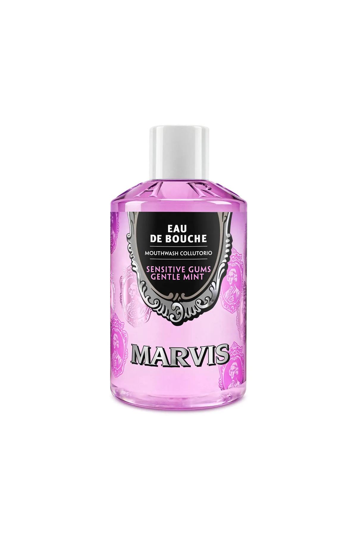 دهان شویه حساس مارویس با طعم نعناع ملایم 400 میلی لیتر Marvis