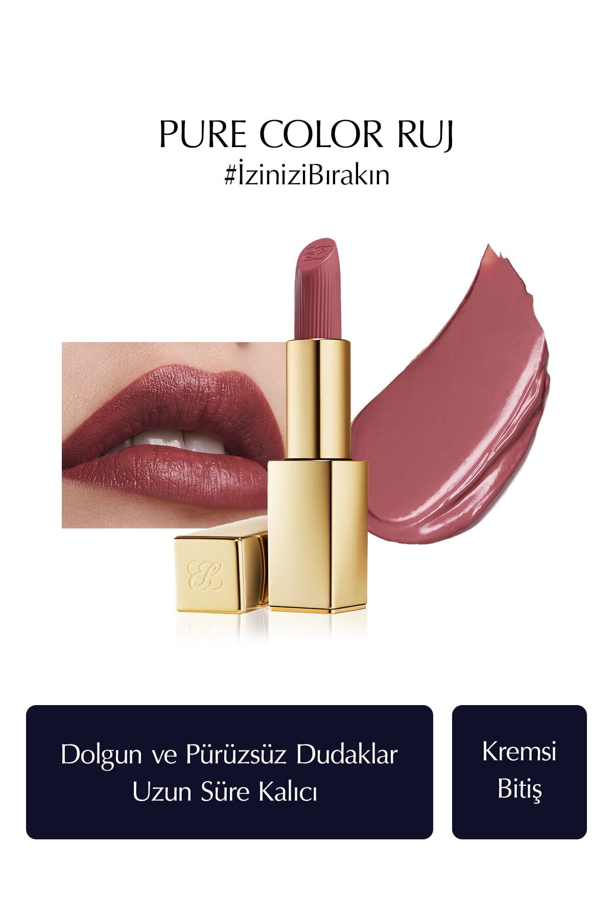 رژ لب کرمی کرم رنگی 35 گرم رنگ: 440 جذاب صورتی استی لادر Estee Lauder