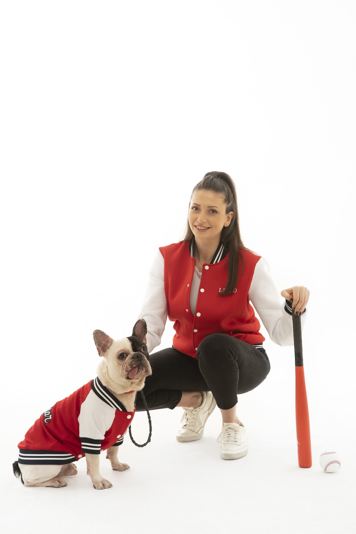 سویشرت سگ لیندو داگز Lindodogs مدل Lindo People Allstar، قرمز، یونیسکس
