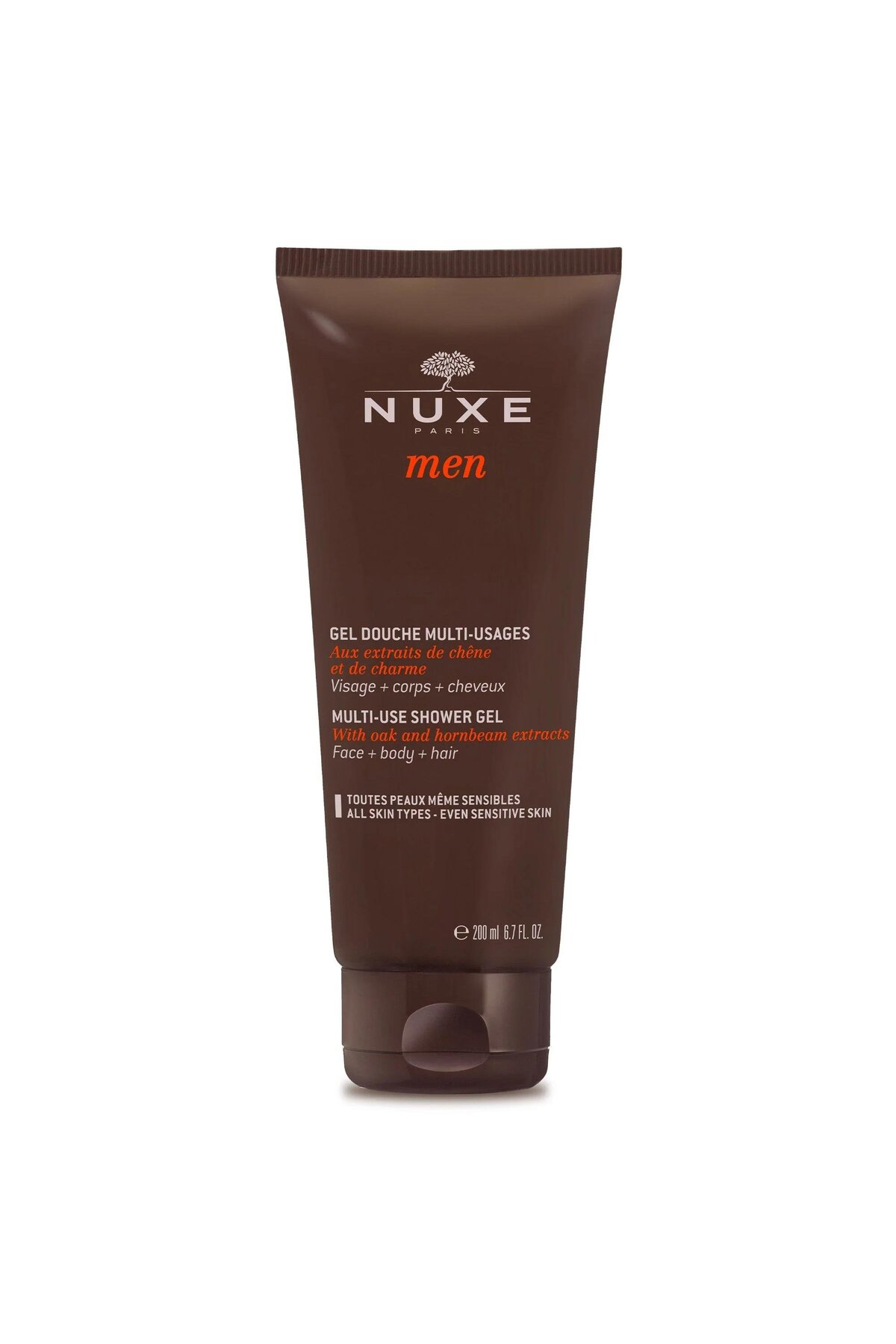 Nuxe ژل حمام مرطوب کننده مردانه 200 میلی لیتر