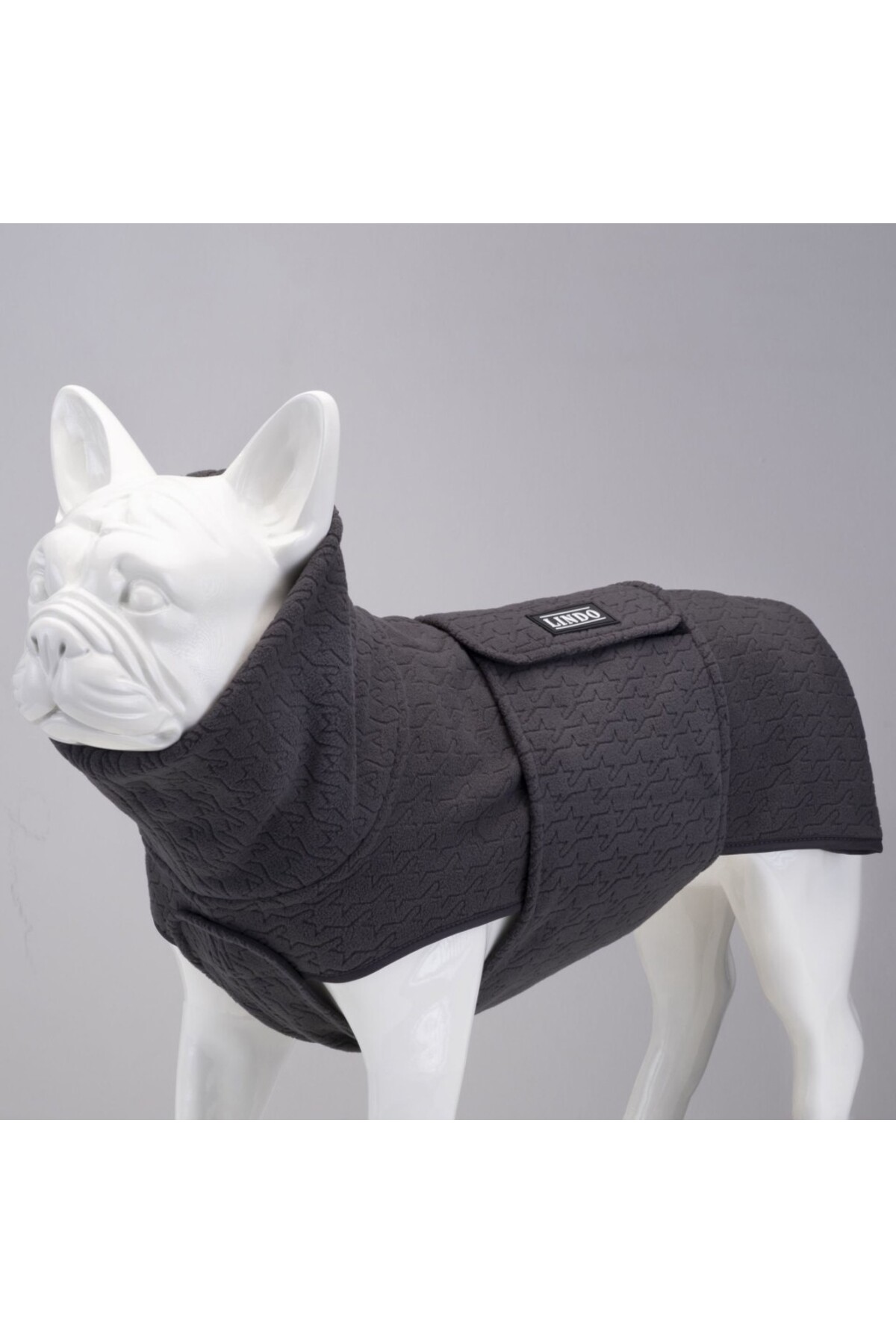 سویتر سگ لیندو داگز Lindodogs، خاکستری خاکسترگون، مدل AGFP00