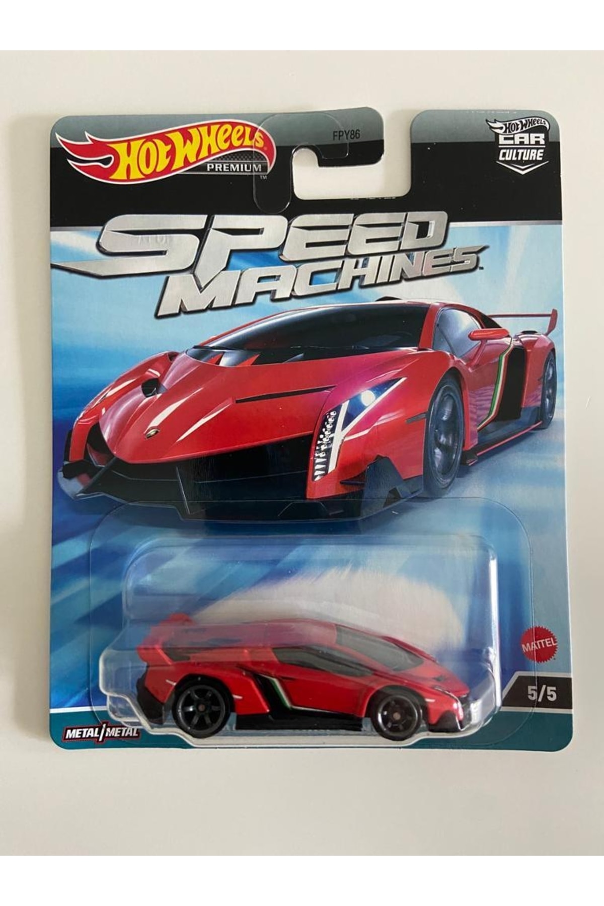 ماشین اسباب بازی ماشین‌های سرعت مدل ممتاز LAMBORGHINI VENENO HKC41 FPY86 از ترکیه HOT WHEELS