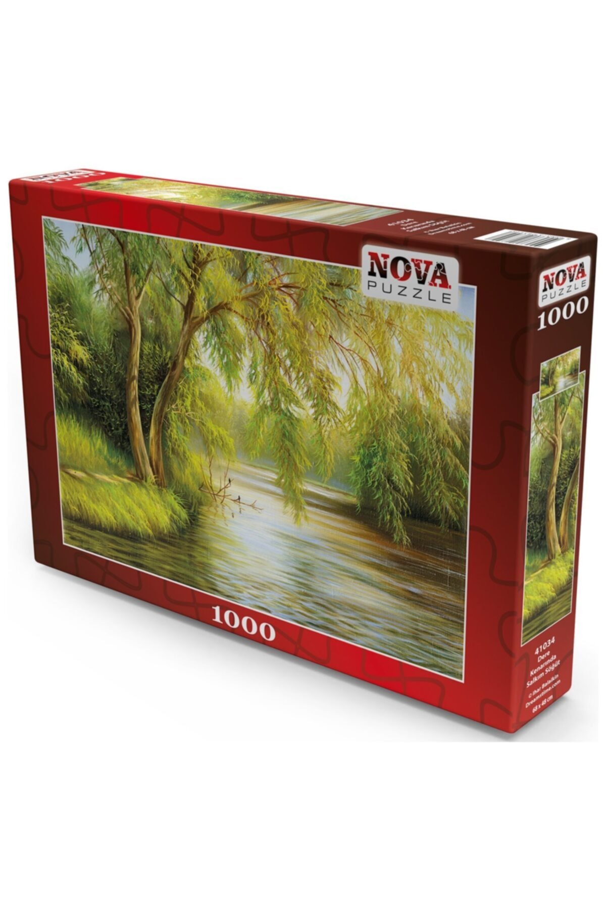 پازل NOVA 1000 قطعه بید خوشه ای در لبه جریان نوا اورجینال Nova Puzzle
