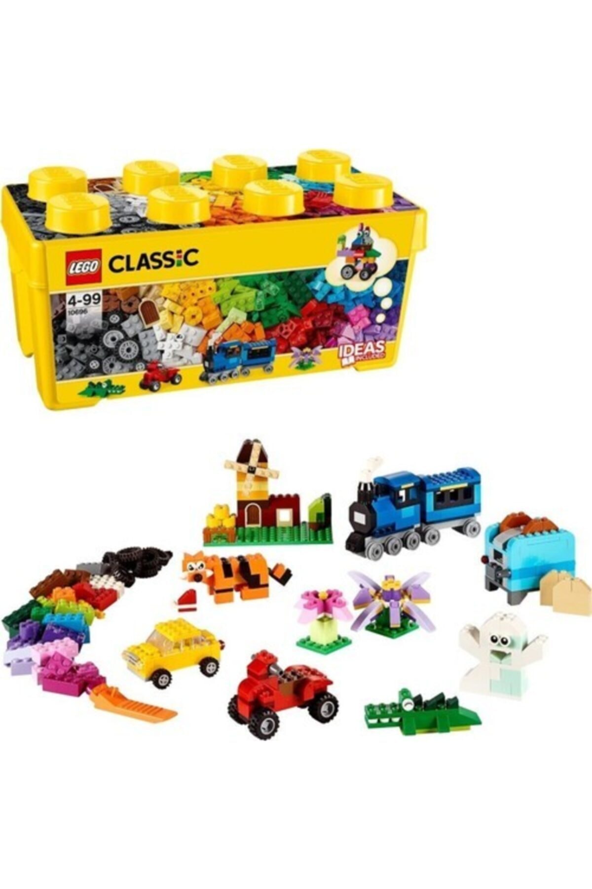 لگو کلاسیک 10696 با اندازه متوسط خلاق جعبه کودکان اورجینال LEGO
