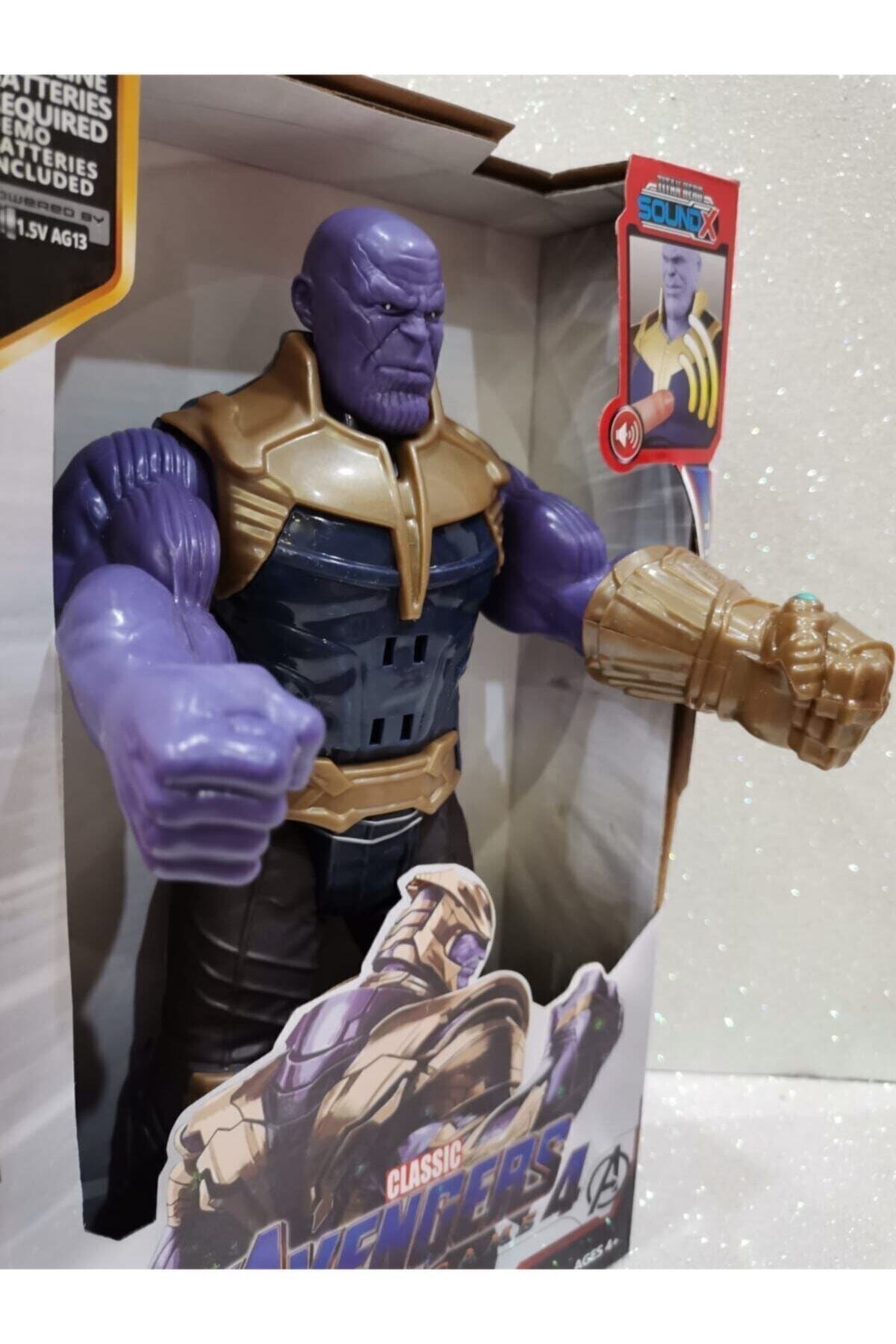 اسباب بازی های فیگور دیگر THANOS ACTION FIGUR TOY LIGHTED TALKING 28.5 CM AVENGERS