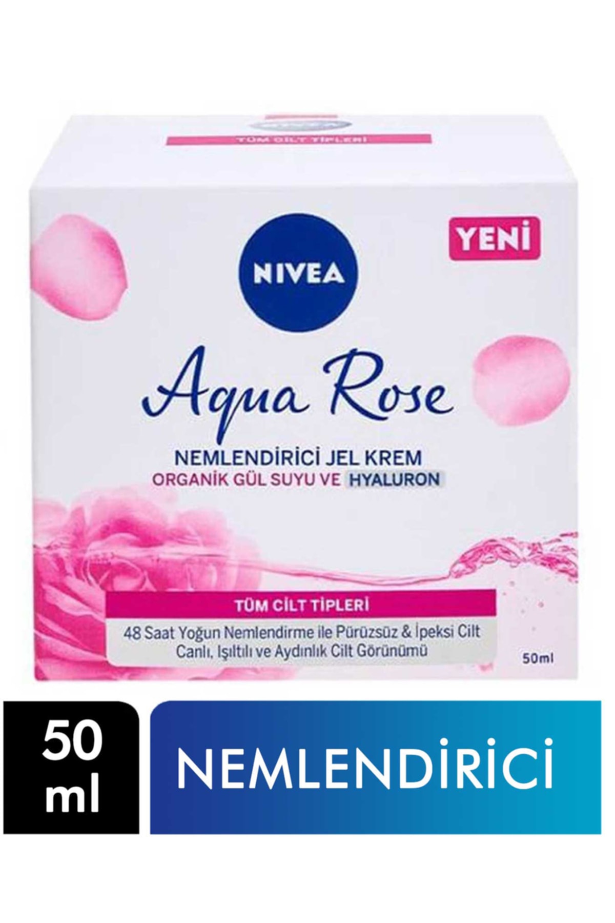 NIVEA ژل کرم مرطوب کننده گلابی آبی 50 میلی لیتر گلسوی