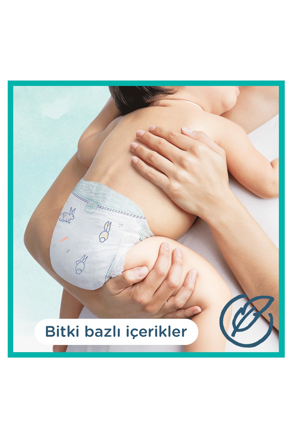 پوشک بچه بسته فرصت ماهانه هارمونی 1 سایز 104 26X4 اورجینال Prima