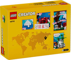 مجموعه ساختنی لگو LEGO کریئیتر ۳ در ۱ کارت‌پستال ژاپن مدل 40713، ۲۶۲ قطعه، حداقل سن ۹ سال
