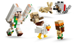 مجموعه ساختنی لگو LEGO ماینکرفت Minecraft حمله کویری سوار مرغ مدل 21592، ۴۲۸ قطعه، حداقل سن ۹ سال