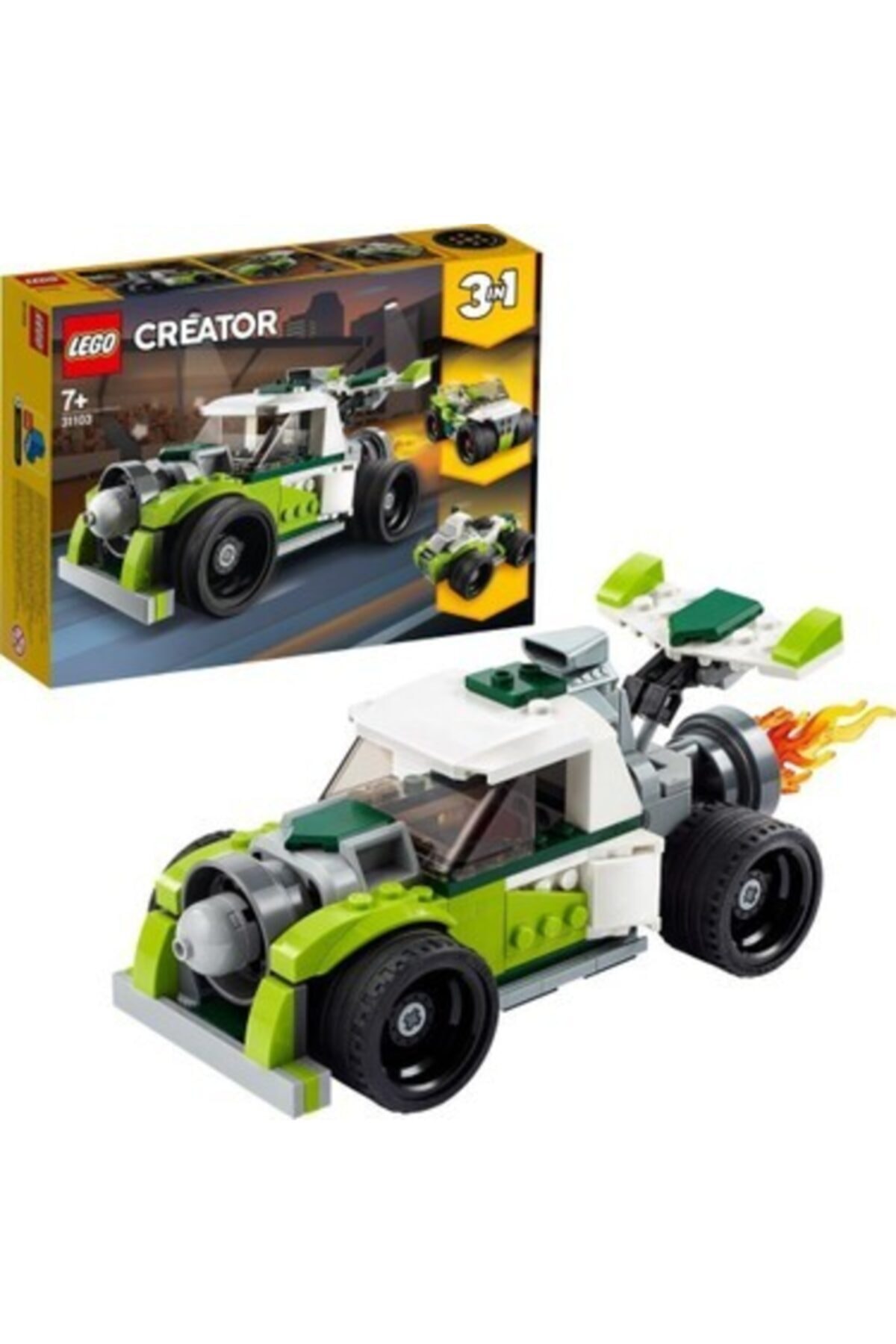 لگو و اسباب بازی های ساخت محور 31103 CREAT.ROKET کامیون اورجینال LEGO