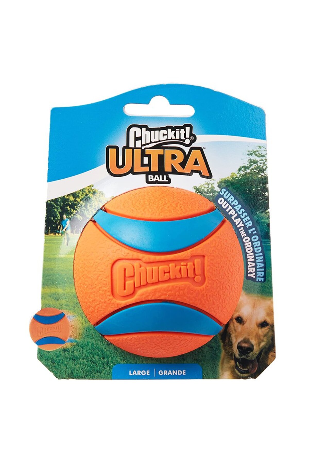 توپ بازی سگ چاکیت Chuckit Ultra Ball، سایز بزرگ، چندرنگ، کد 660048170303