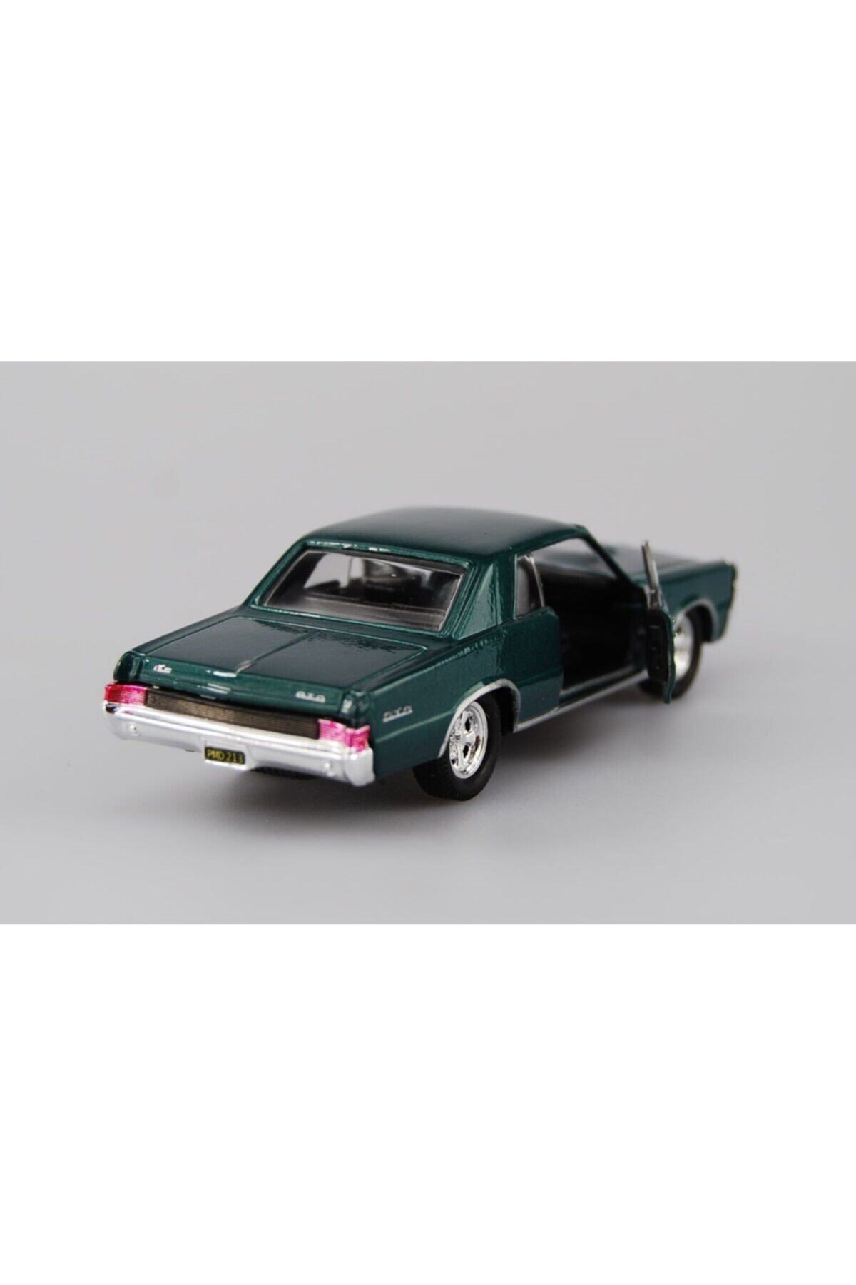 مدل خودرو 1:38 1965 PONTIAC GTO مشکی.GREEN MODELGARAGE اورجینال WELLY