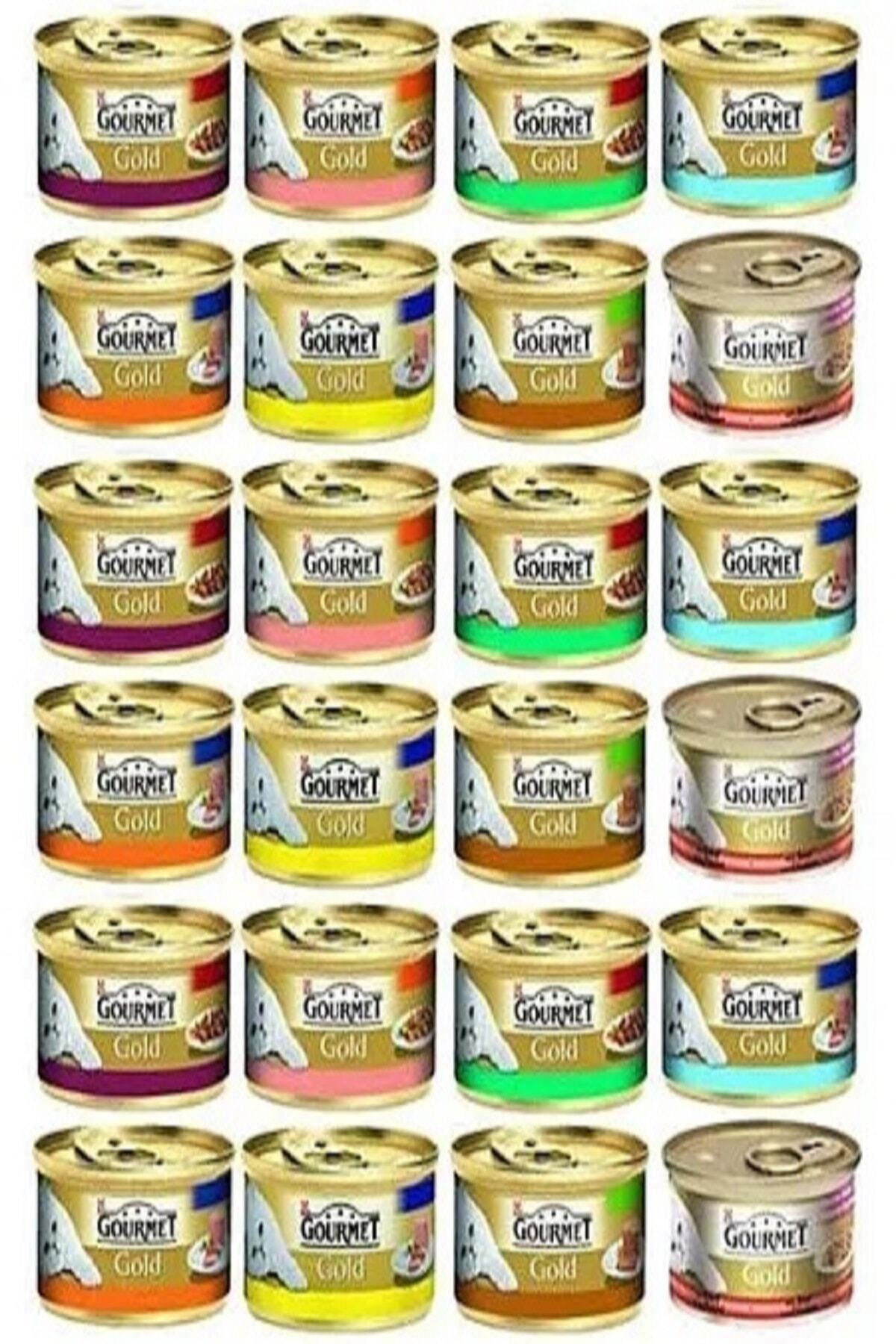 غذای گربه مخلوط ۲۴ عددی پروپلن Pro Plan Gourmet Gold 5 kg