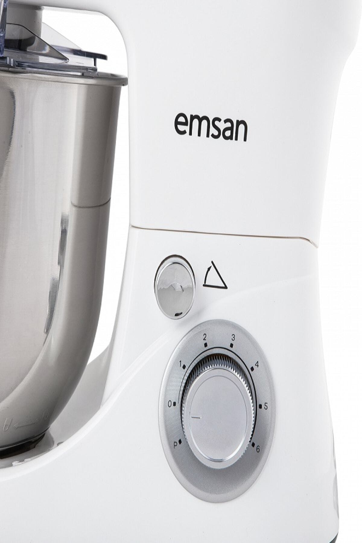 میکسر و ست پایه سفید BELLA GUSTO 1300W آشپز آشپزخانه اورجینال Emsan