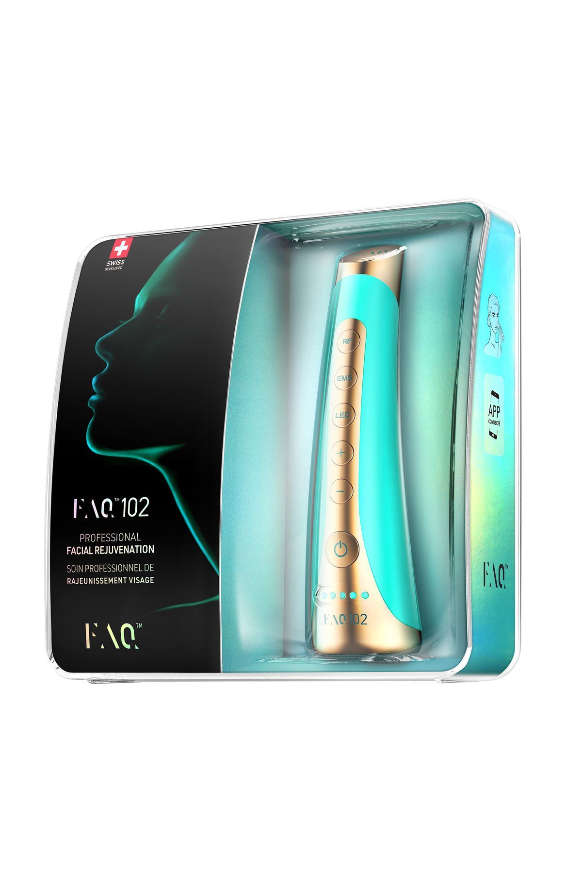 ماساژور صورت پرسش و پاسخ ™ 102 دستگاه ضد پیری بالینی پیشرفته توپاز اورجینال Foreo